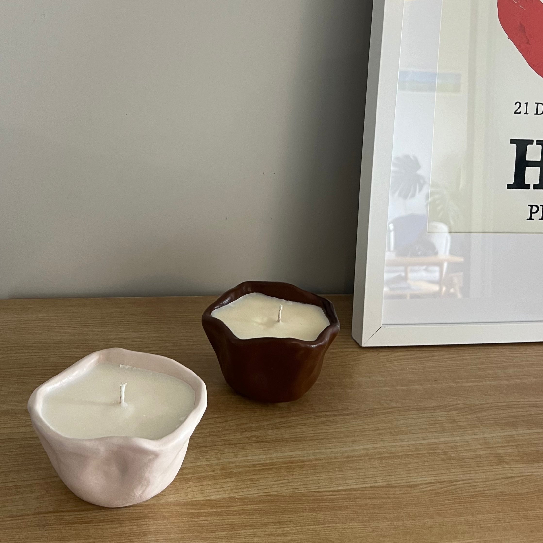 Make a indented candle