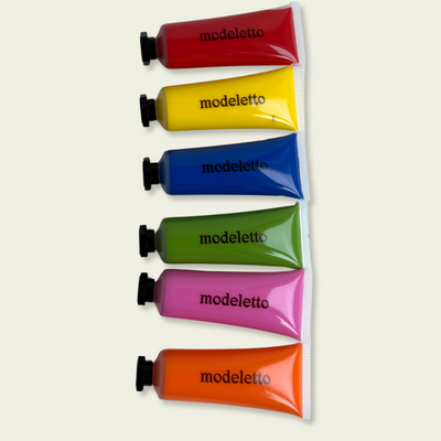 Classic acrylic paint set (6 colours)