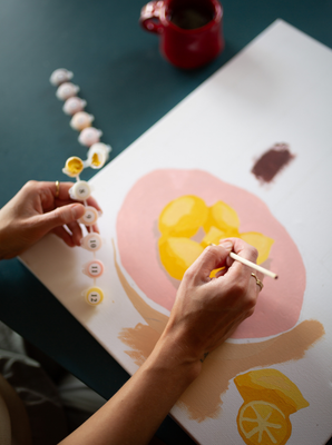 Lemons in Florence Paint By Numbers Kit