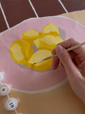 Lemons in Florence Paint By Numbers Kit