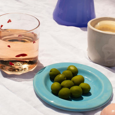 Hearts glass tumbler - Modeletto Store