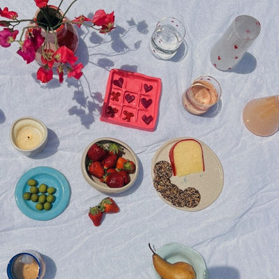 Hearts glass carafe - Modeletto Store