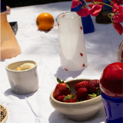 Hearts glass carafe - Modeletto Store