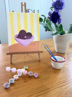 Plums in Aurora Paint By Numbers Kit