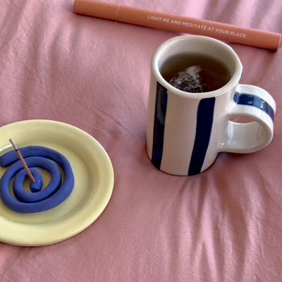 Ceramic Rosetta Tall Coffee Mug Template