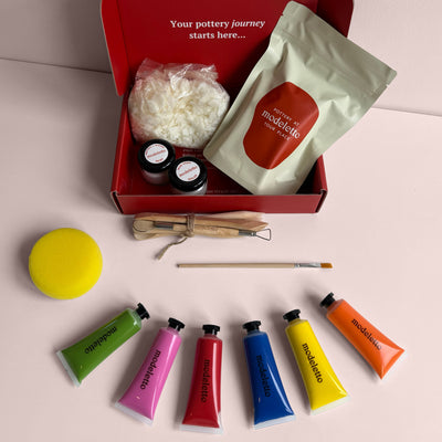 Candle & pottery making kit