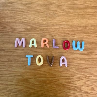 Nursery Room Letters Template