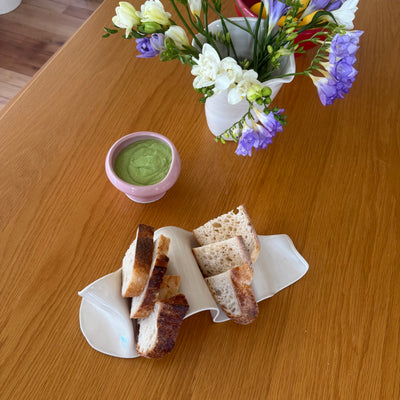 02 ceramic bread platter