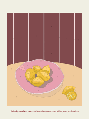 Lemons in Florence Paint By Numbers Kit