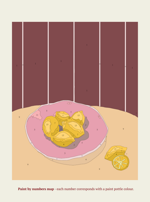 Lemons in Florence Paint By Numbers Kit