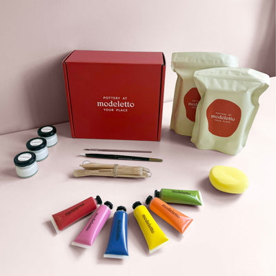 Air-dry pottery kit BUNDLE