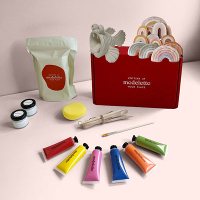 Junior air-dry clay kit