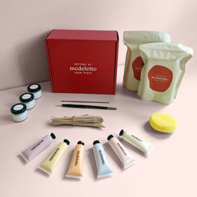 Air-dry pottery kit BUNDLE