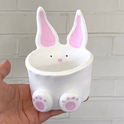 Make a Easter bunny bowl