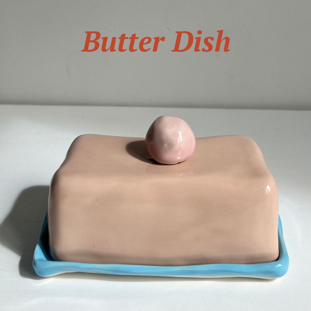 MAKE A BUTTER DISH USING OUR TEMPLATE