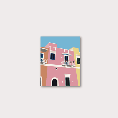 Puglia Paint By Numbers Kit (20x25 Framed Canvas) - Modeletto Store 