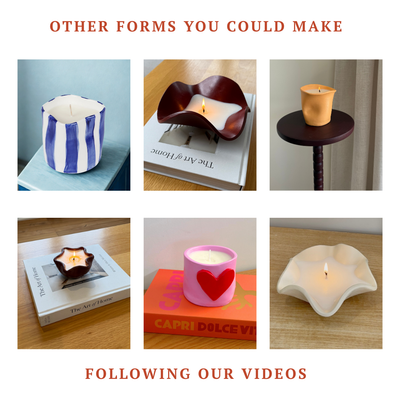 Candle & pottery making kit