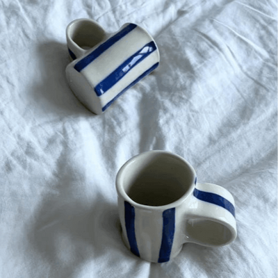 Ceramic Rosetta Tall Coffee Mug Template