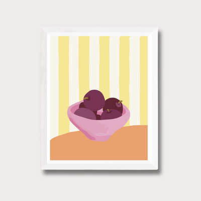 Plums in Aurora Paint By Numbers Kit