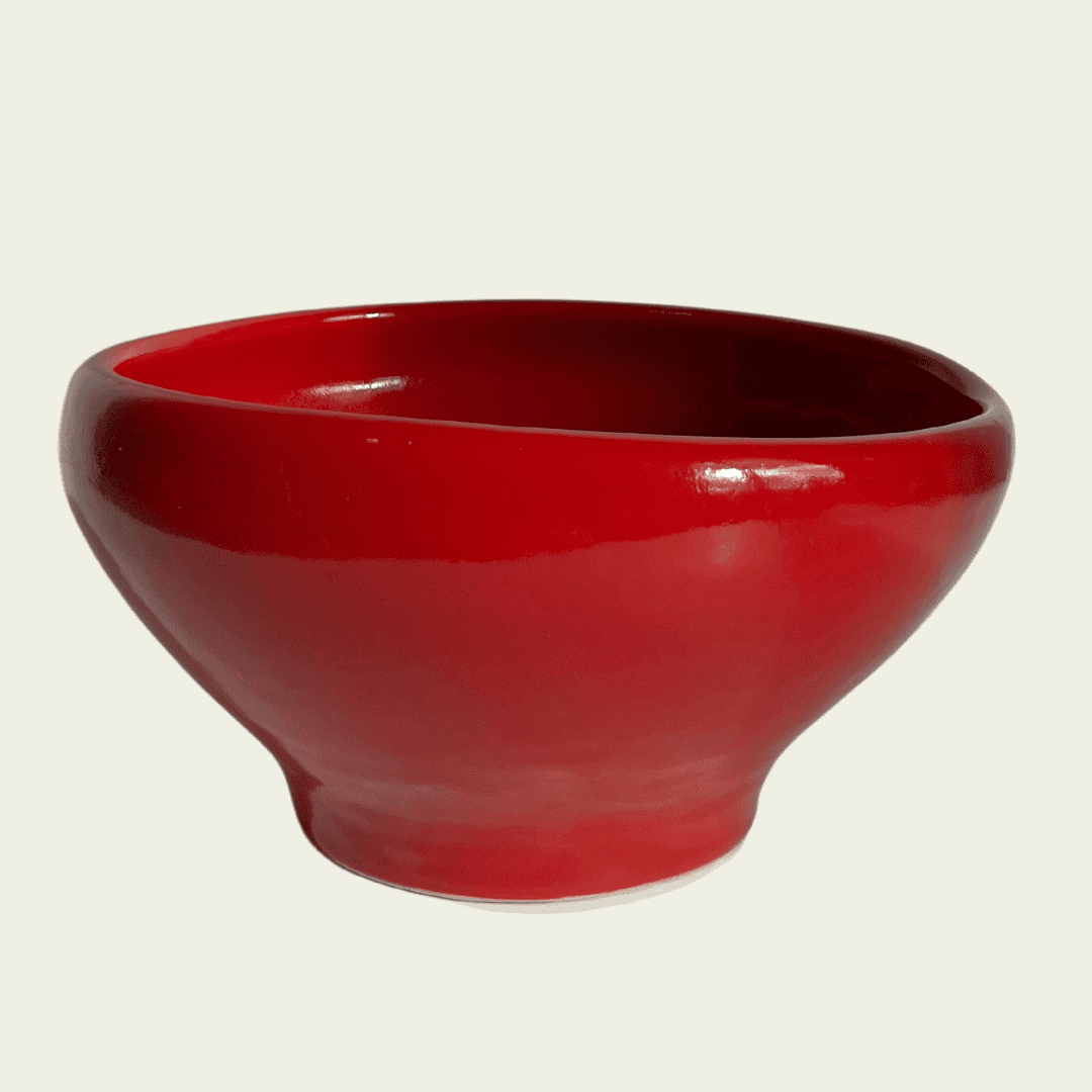 Aurora Ceramic Bowl Large (Red) - Modeletto Store 