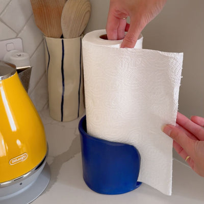 Paper towel holder template