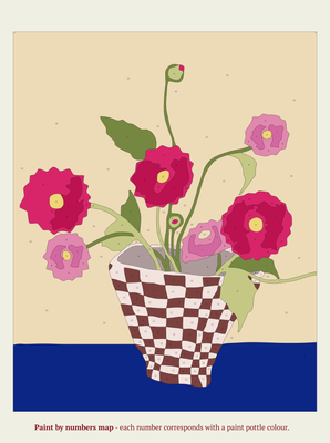 Faiori in Vaso Paint By Numbers Kit