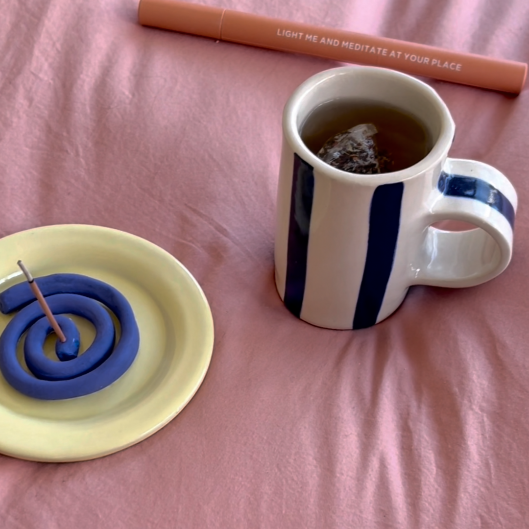 Ceramic Rosetta Tall Coffee Mug Template