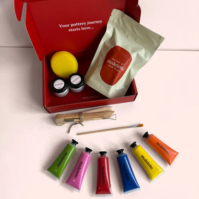 Junior air-dry clay kit