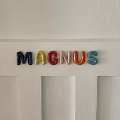 Nursery Room Letters Template