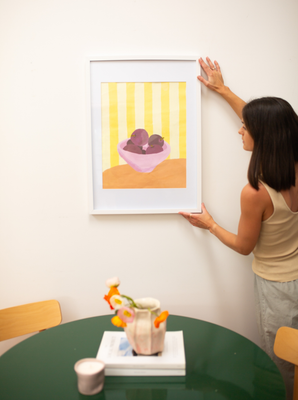 Plums in Aurora Paint By Numbers Kit