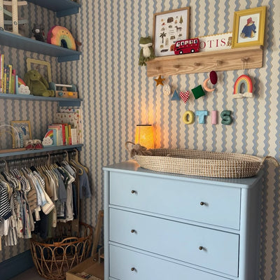 Nursery room letters air-dry pottery kit