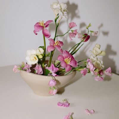 Aurora Ceramic Bowl X Large (Vanilla) - Modeletto Store 