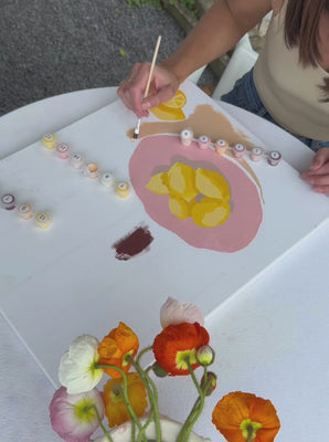 Lemons in Florence Paint By Numbers Kit