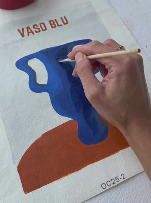 Vaso Blu Paint By Numbers Kit